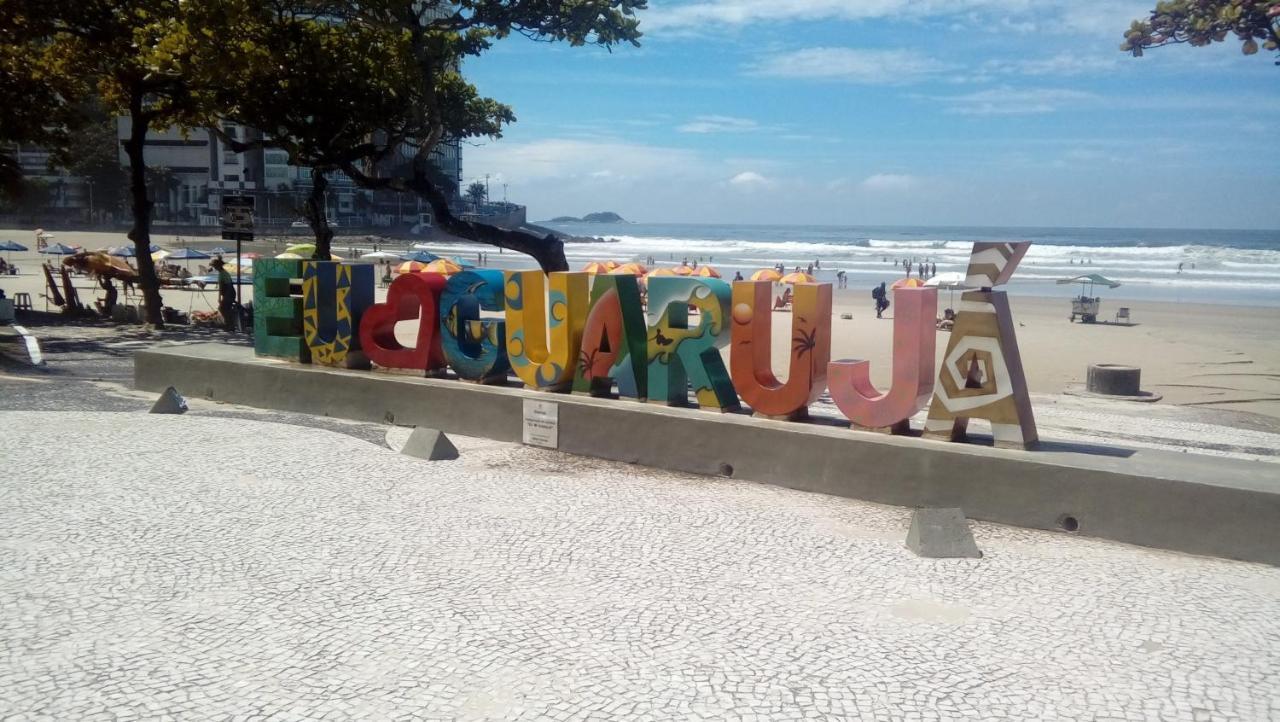 شقة غوارويا  في Aconchego Na Praia المظهر الخارجي الصورة